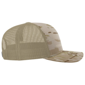 Richardson 112PT Printed Tactical Trucker Cap - Multicam Arid/Tan