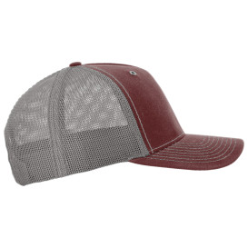 Richardson 112WH Hawthorne Cap - Burnt Red/Charcoal
