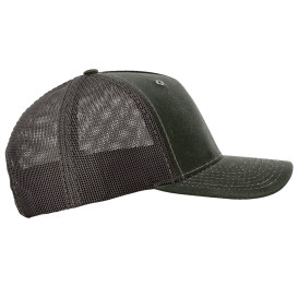 Richardson 112WH Hawthorne Cap - Dark Olive/Coffee