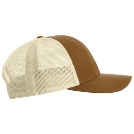 Richardson 115 Low Pro Trucker Cap - Caramel/Birch