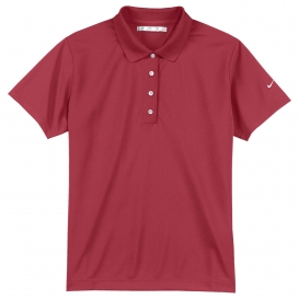Nike 203697 Ladies Tech Basic Dri-FIT Polo - Pro Red