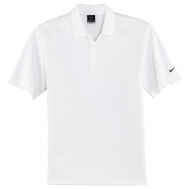 Nike 244620 Dri-FIT Textured Polo - White