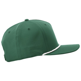 Richardson 258 Five Panel Classic Rope Cap - Kelly/White