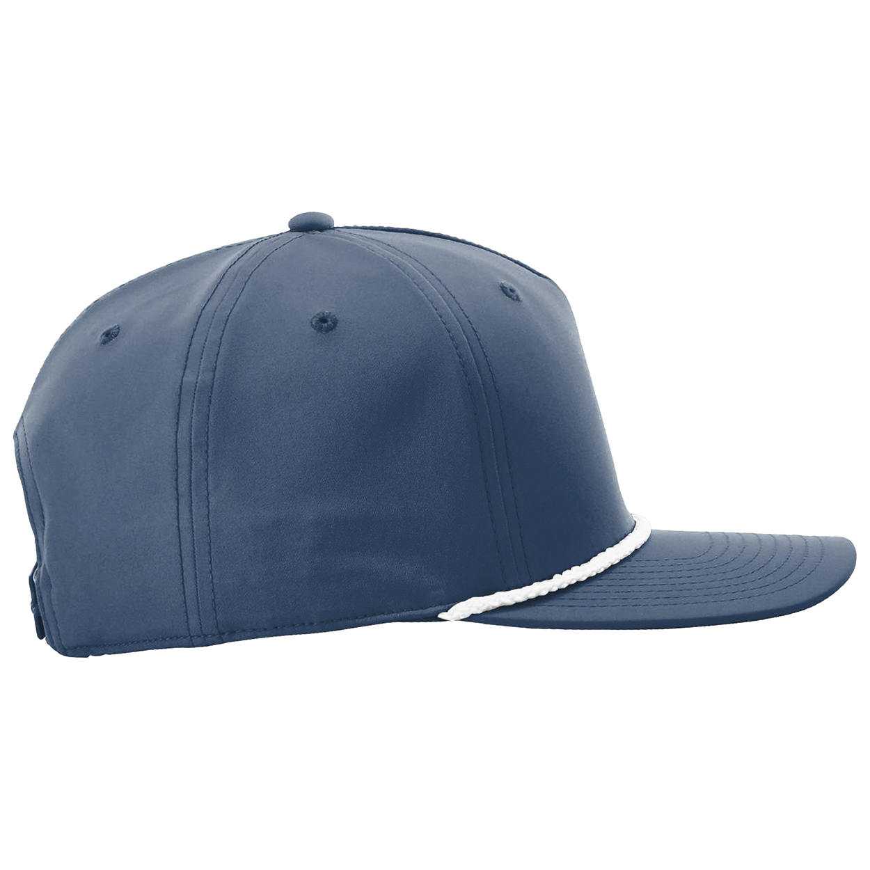 Richardson 258 Five Panel Classic Rope Cap - Light Blue/White