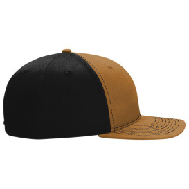 Richardson 312 Solid Twill Trucker Cap - Caramel/Black