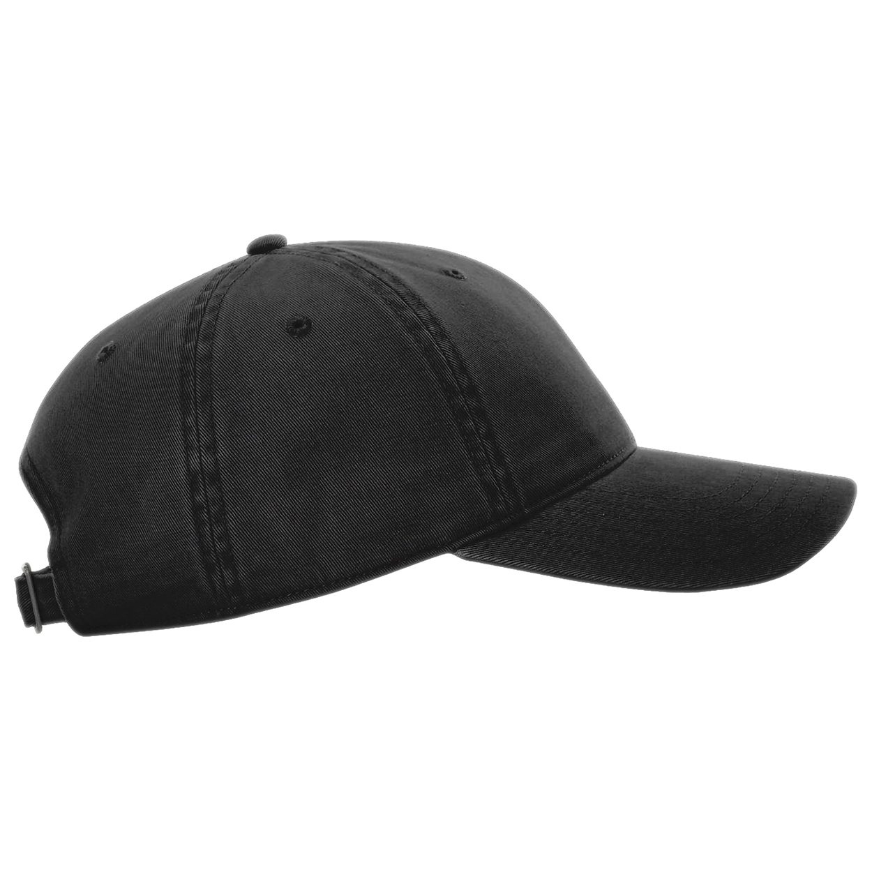 Richardson 326 Peached Cotton Twill Cap - Black