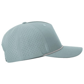 Richardson 355 Laser Perf Performance Rope Cap - Smoke Blue/Grey White