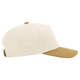 Richardson 356 Five Panel Relaxed Gramps Cap - Cream/Cream/Wheat