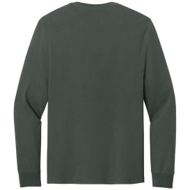 Jerzees 363L Classics Unisex Cotton Long Sleeve T-Shirt - Charcoal Gray