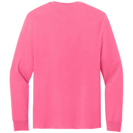 Jerzees 363L Classics Unisex Cotton Long Sleeve T-Shirt - Neon Pink