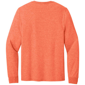 Jerzees 363L Classics Unisex Cotton Long Sleeve T-Shirt - Retro Heather Coral