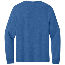 Jerzees 363L Classics Unisex Cotton Long Sleeve T-Shirt - Retro Heather Royal