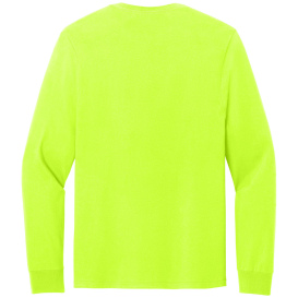 Jerzees 363L Classics Unisex Cotton Long Sleeve T-Shirt - Safety Green