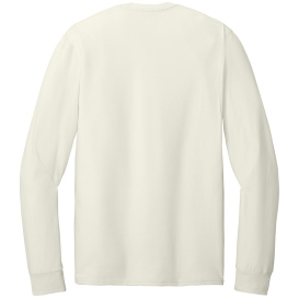 Jerzees 363L Classics Unisex Cotton Long Sleeve T-Shirt - Sweet Cream Heather