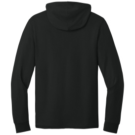 Jerzees 363LH Classics Unisex Cotton Long Sleeve Hooded T-Shirt - Black Ink