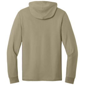 Jerzees 363LH Classics Unisex Cotton Long Sleeve Hooded T-Shirt - Khaki
