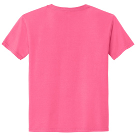 Jerzees 363Y Classics Youth Cotton T-Shirt - Neon Pink