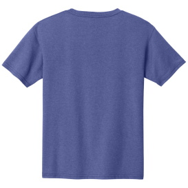 Jerzees 363Y Classics Youth Cotton T-Shirt - Retro Heather Purple