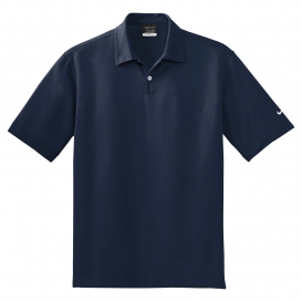 Nike 373749 Dri-FIT Pebble Texture Polo - Midnight Navy