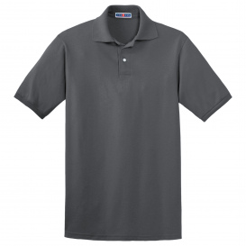 Jerzees 437M SpotShield Jersey Knit Sport Shirt - Charcoal Grey