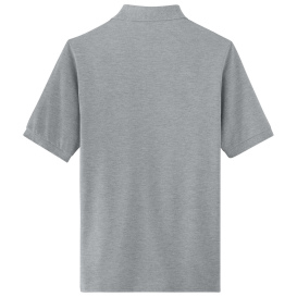 Jerzees 443M Unisex Premium Ring Spun Cotton Pique Sport Shirt - Athletic Heather