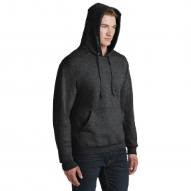 Jerzees 4997M Super Sweats NuBlend Pullover Hooded Sweatshirt - Black Heather