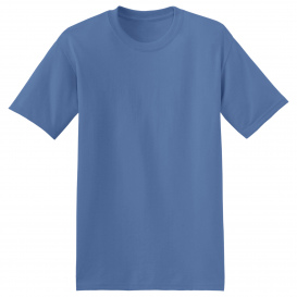 Hanes 5170 EcoSmart 50/50 Cotton/Polyester T-Shirt - Carolina Blue