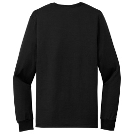 Jerzees 560LS Premium Blend Ring Spun Long Sleeve T-Shirt - Black Ink