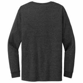 Jerzees 560LS Premium Blend Ring Spun Long Sleeve T-Shirt - Black Ink Heather