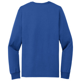 Jerzees 560LS Premium Blend Ring Spun Long Sleeve T-Shirt - Royal Frost