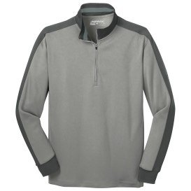 Nike 578673 Dri-FIT 1/2-Zip Cover-Up - Dark Grey Heather/Dark Grey