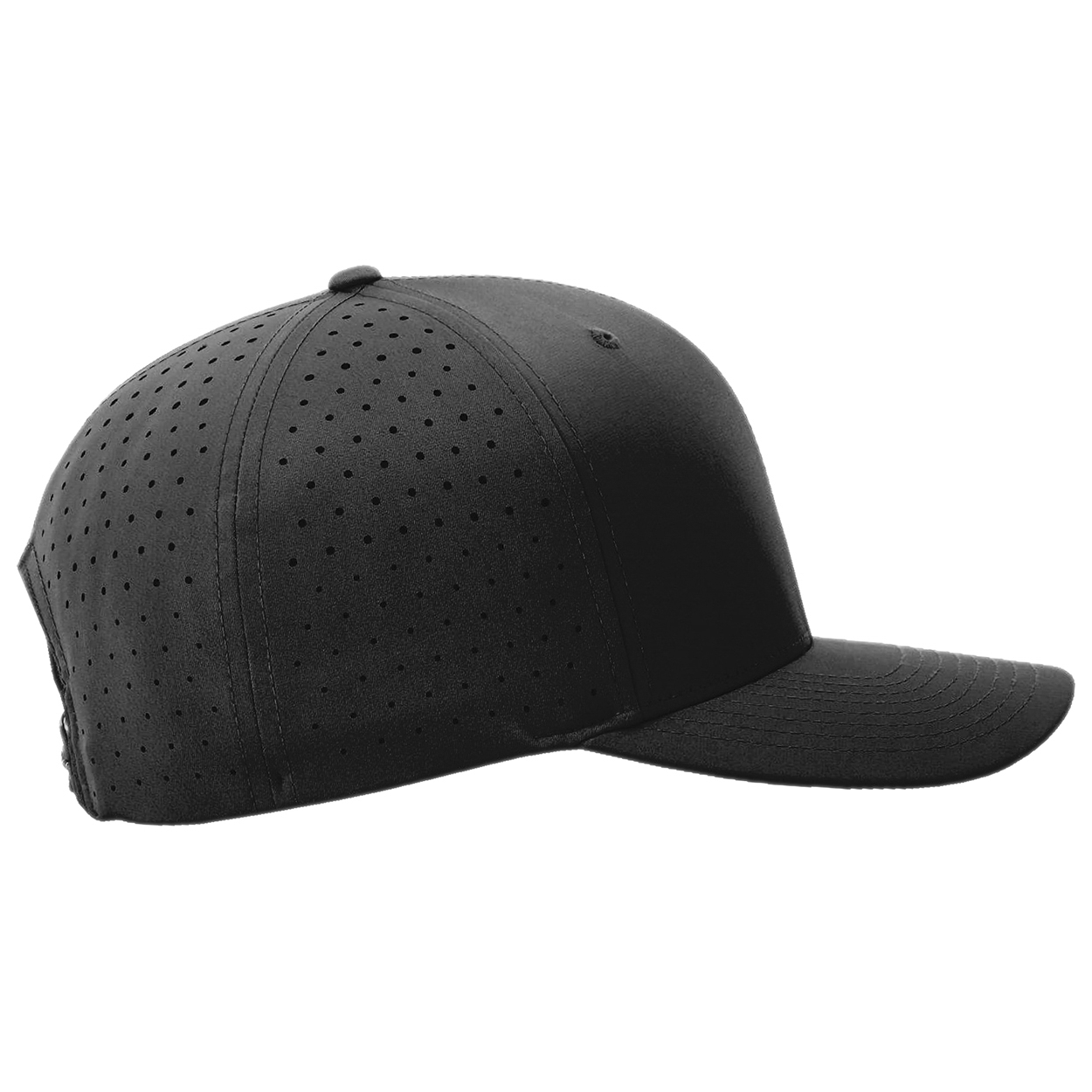 Richardson 632 Laser Perf R-Flex Snapback Cap - Black
