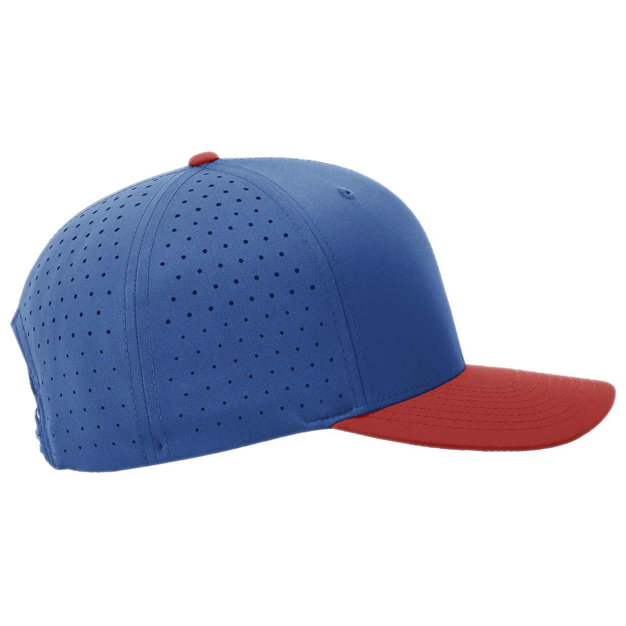 Richardson 632 Laser Perf R-Flex Snapback Cap - Royal/Royal/Red