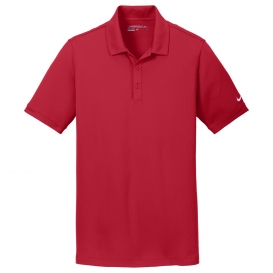 Nike 746099 Dri-FIT Solid Icon Pique Polo - Gym Red