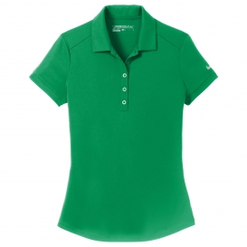 Nike 811807 Ladies Dri-FIT Smooth Performance Polo - Pine Green