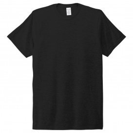 Allmade AL2004 Unisex Tri-Blend Tee - Deep Black
