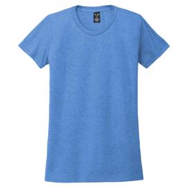 Allmade AL2008 Women's Tri-Blend Tee - Azure Blue
