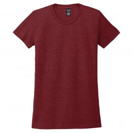 Allmade AL2008 Women's Tri-Blend Tee - Vino Red