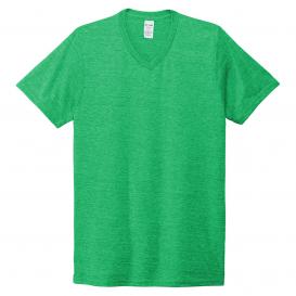 Allmade AL2014 Unisex Tri-Blend V-Neck Tee - Enviro Green