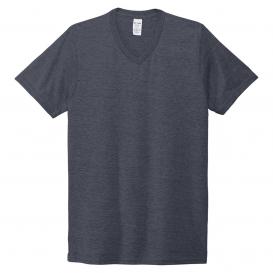 Allmade AL2014 Unisex Tri-Blend V-Neck Tee - Rebel Blue