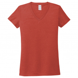 Allmade AL2018 Women\'s Tri-Blend V-Neck Tee - Desert Sun