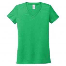 Allmade AL2018 Women's Tri-Blend V-Neck Tee - Enviro Green