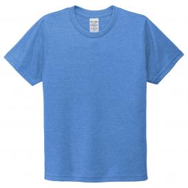 Allmade AL207 Youth Tri-Blend Tee - Azure Blue