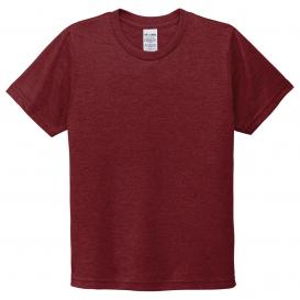Allmade AL207 Youth Tri-Blend Tee - Vino Red