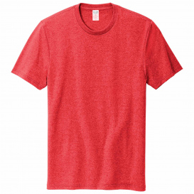 Allmade AL2300 Unisex Recycled Blend Tee - Reclaimed Red Heather
