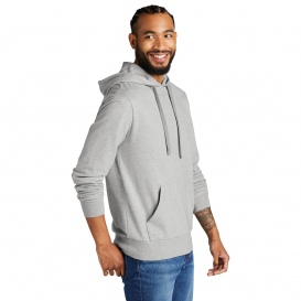 Allmade AL4000 Unisex Organic French Terry Pullover Hoodie - Granite Grey Heather