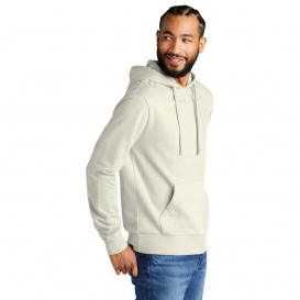 Allmade AL4000 Unisex Organic French Terry Pullover Hoodie - White Sand