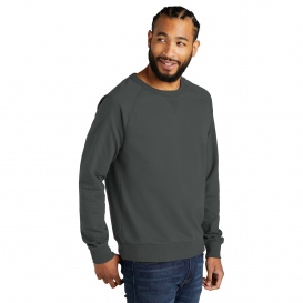 Allmade AL4004 Unisex Organic French Terry Crewneck Sweatshirt - Terrain Grey