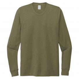Allmade AL6004 Unisex Tri-Blend Long Sleeve Tee - Olive You Green