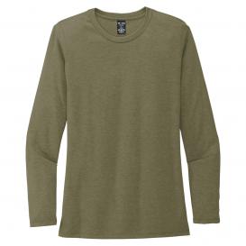 Allmade AL6008 Women\'s Tri-Blend Long Sleeve Tee - Olive You Green